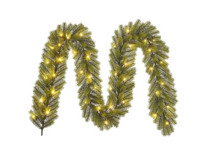 Black Box Trees Nagoya Guirlande avec éclairage LED - L180 x Ø20 cm - Vert