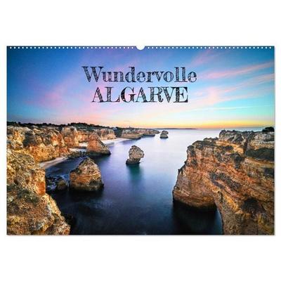 Wundervolle Algarve (Wandkalender 2027 DIN A2 quer), CALVENDO Monatskalender