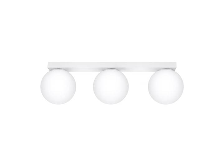 Plafonnier Acier Blanc G9 3 Yoli