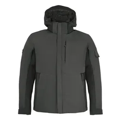 Winterjacke Primaloft® "GEORG" - XS - anthrazit/schwarz
