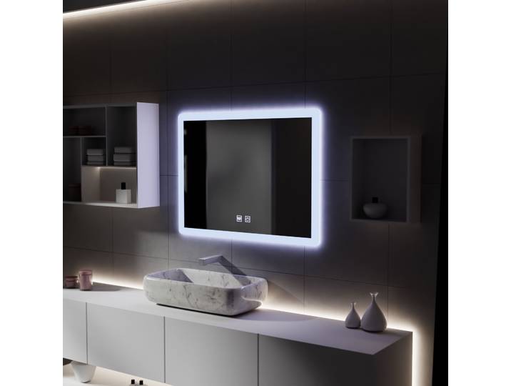 Miroir Led Rectangulaire 80x60 Touch Venera Desembuage Gradable