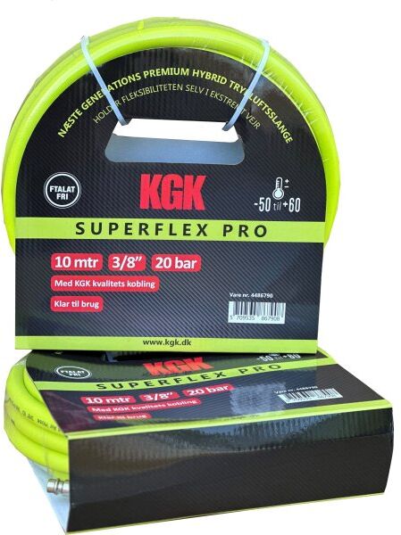 Kgk Trykluftslange, 3/8", 10 M