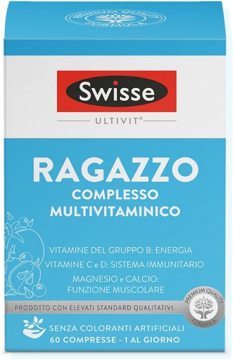 HEALTH AND HAPPINESS (H&H) IT. Swisse Multivitaminico Ragazzo, 60 Compresse