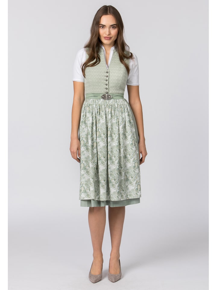 Stockerpoint Dirndl "Leandra" in Salbei - 44