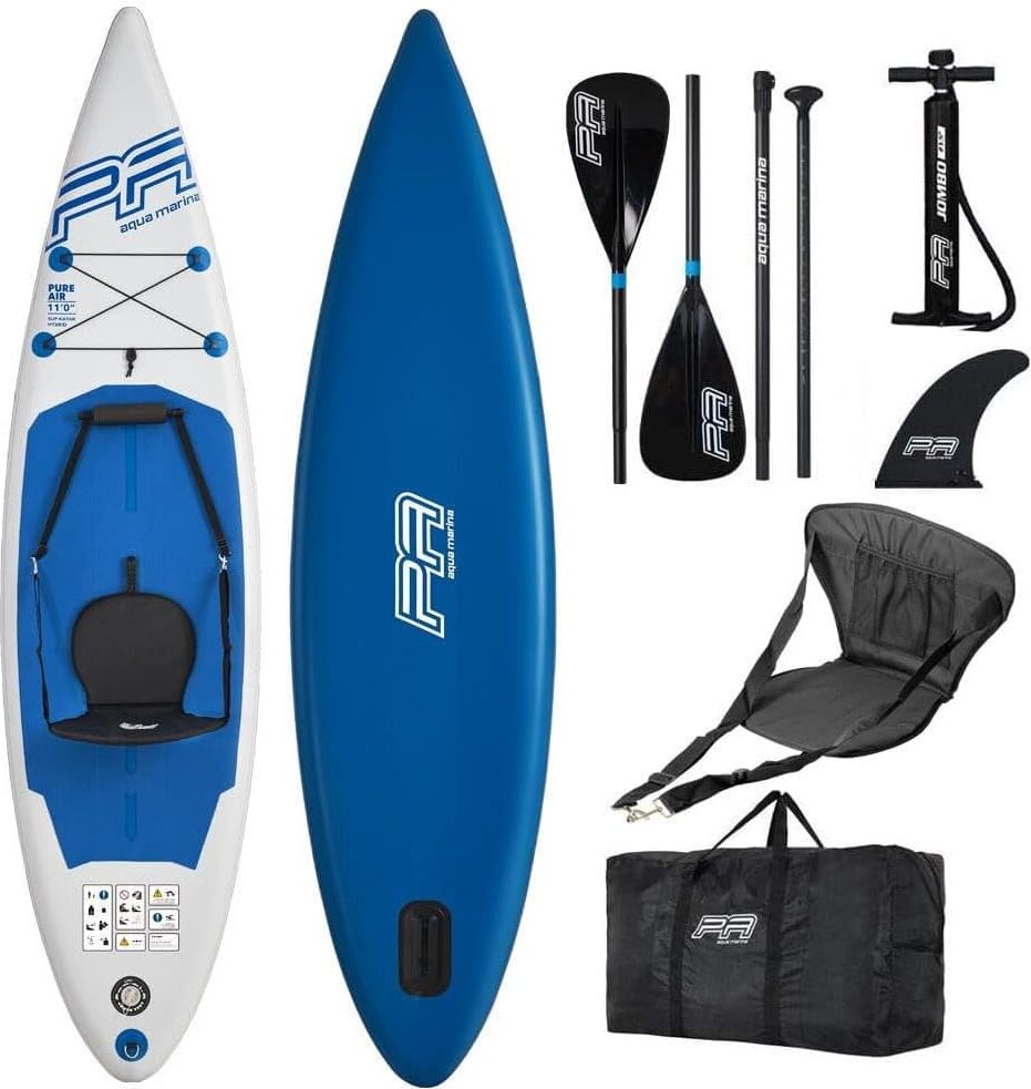 Aqua Marina Pure Air 11'0" Combo Aufblasbares SUP Paddleboard