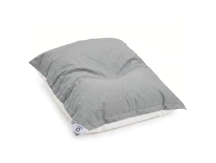 Riesen Sitzsack Outdoor XXL 180x140cm Schwimmend Pool Wetterfest - Garten Sitzsack Wasserdicht mit Bezug abnehmbar - 450L EPS Perlen Füllung - Kieselgrau - Deco Arts