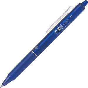 Pilot Tintenroller Frixion Ball Clicker 0.7, Gehäuse blau, 0.35mm, Schreibfarbe blau