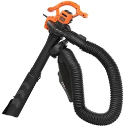 Black & Decker, Laubsauger + Laubbläser, BLACK+DECKER BEBLV300SB-QS 3000W 3IN1 (Netzbetrieb, Laubbläser, Laubsauger-& bläser)
