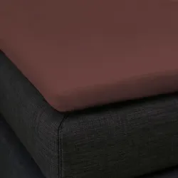 Formesse Bella Donna Topper Spannbetttuch La Piccola 180x220 cm | cafe - braun