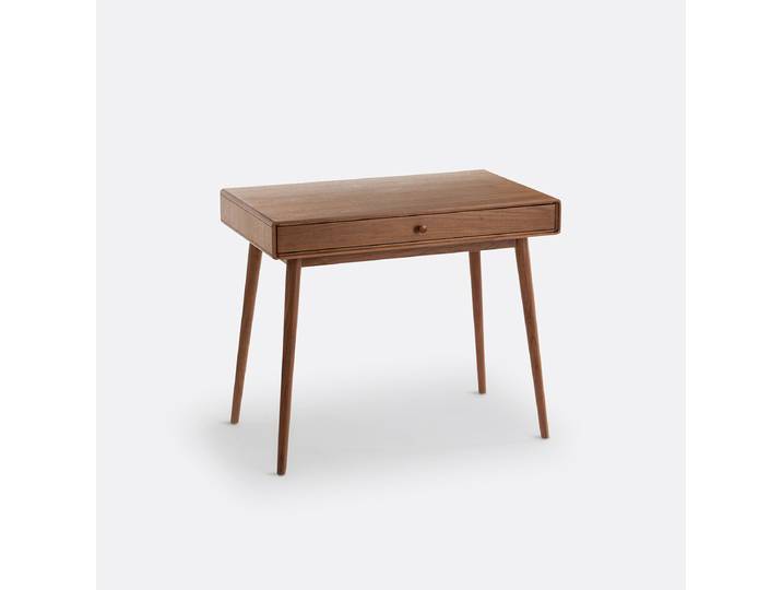 LA REDOUTE Bureau 1 tiroir, Miji Marron Noyer