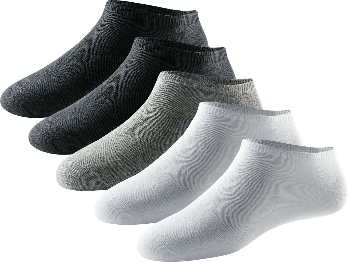 Sneakersocken SCHIESSER "Bluebird", Herren, Gr. 43-46, schwarz-weiß (901, sortiert), Baumwollmischung, Socken Sneakersocken, spezielle Stay-Fresh-Ausrüstung für langanhaltende Frische