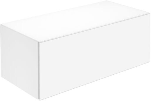 Keuco X-Line Sideboard 33127290000 100x40x49cm, Dekor inox seidenmatt, Glas inox satiniert