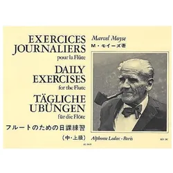 Exercices journaliers pour la flûte, Fachbücher von Marcel Moyse