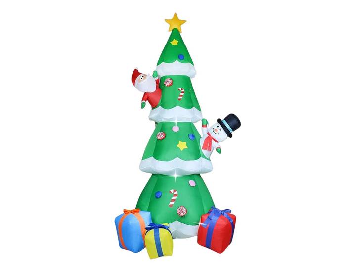 JORDAN&JUDY 2,4 m Kunstkerstboom, Binnen Feestdagen Kerstdecoratie voor Thuisfeest