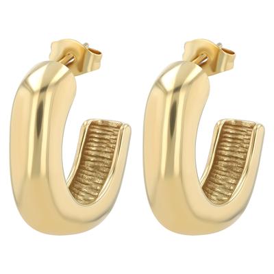 Paar Ohrstecker ADELIA´S "Ohrringe – Ohrstecker aus Edelstahl", Damen, Gr. Damen, Edelstahl, gold (silber), Ohrringe, Ein kleines Geschenk mit großer Wirkung
