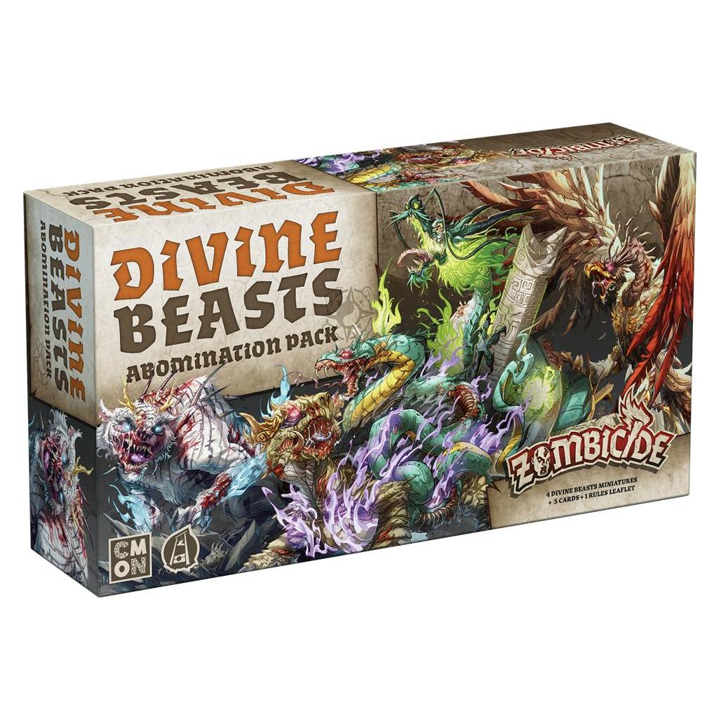 Cmon CMND1258 - Zombicide: White Death - Divine Beasts (Deutsch, 1 - 6 Spieler) (CMND1258)