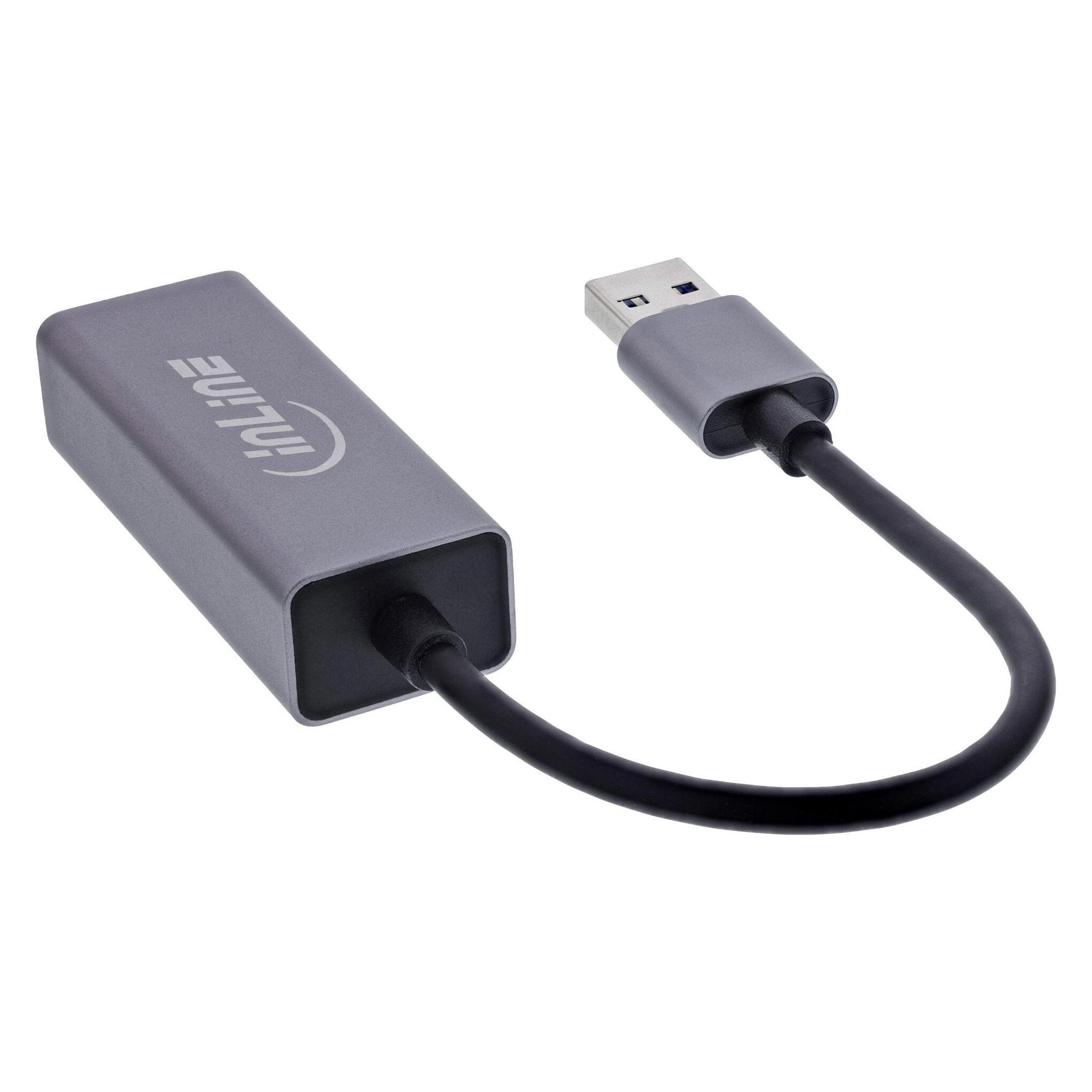 InLine USB 3.2 Netzwerkadapter Kabel (RJ45 (1x)) (33380P)