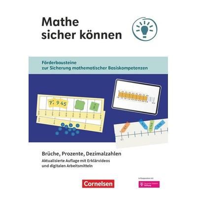 Mathe sicher können - Förderbausteine zur Sicherung mathematischer Basiskompetenzen - 5.-7. Schuljahr, Taschenbuch von , Cornelsen Verlag,