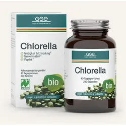 GSE Chlorella 500 mg Bio Naturland Tabletten 240 St