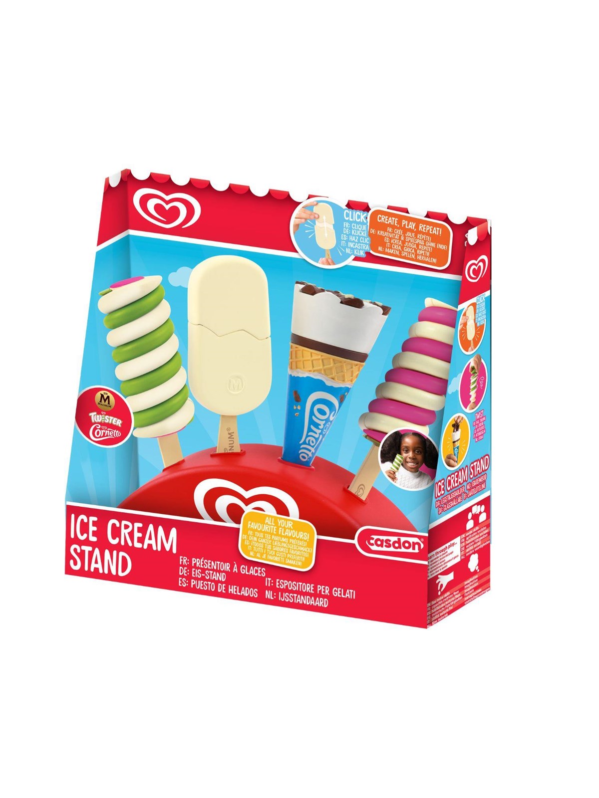 Casdon Spielzeug Play Eiscreme-Stand