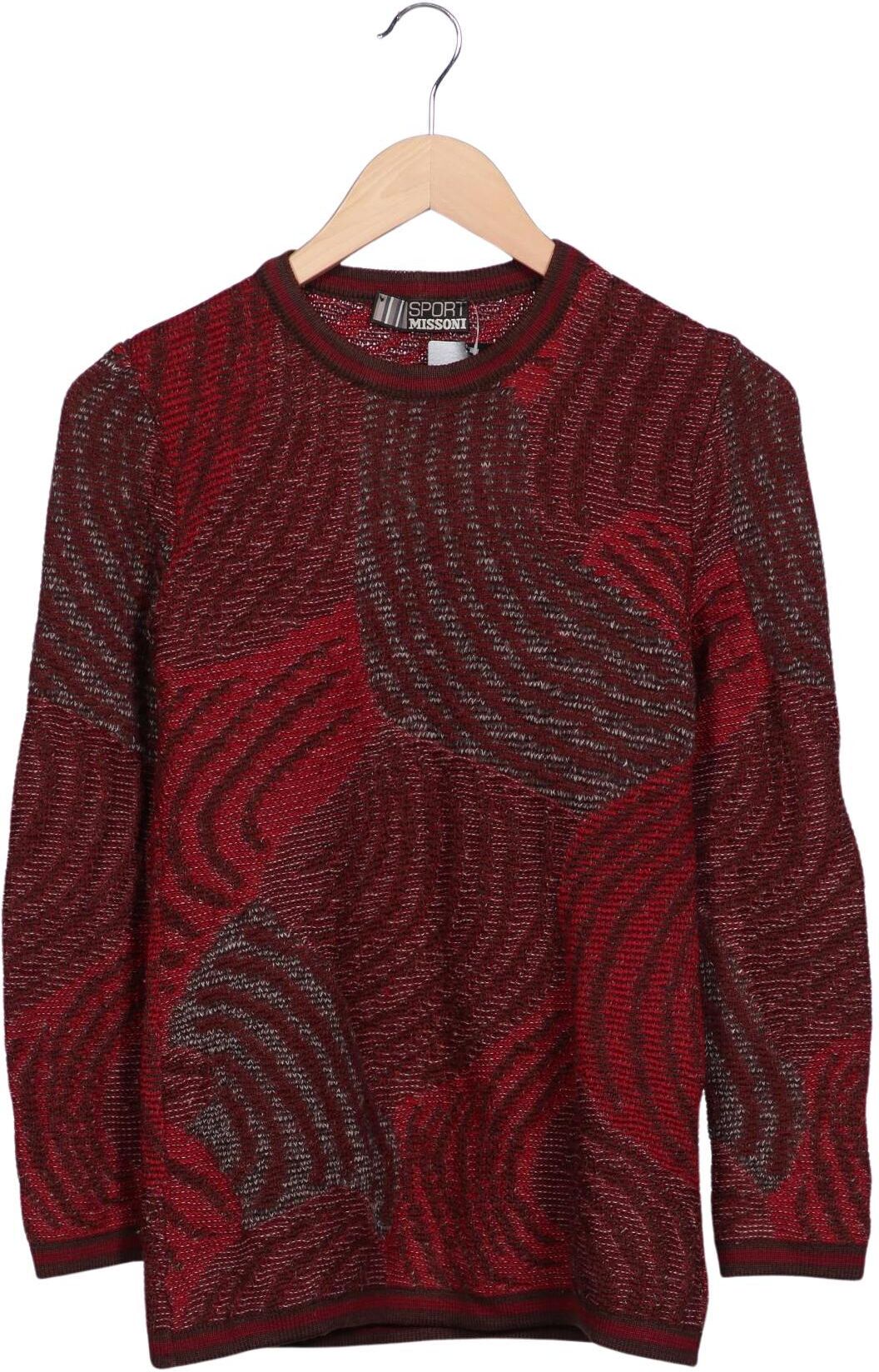 Missoni Damen Pullover, Rot, Gr. EU 34 (IT 40), Synthetik / Mohair / Wolle - Second Hand