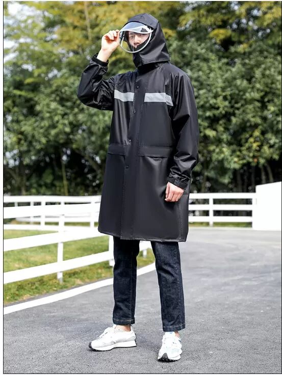 INF Imperméable pour vélo électrique pour adultes - Imperméable et coupe-vent XL