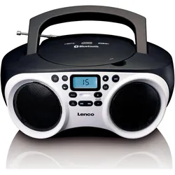Lenco SCD-501 (FM, Bluetooth), Radio, Weiss