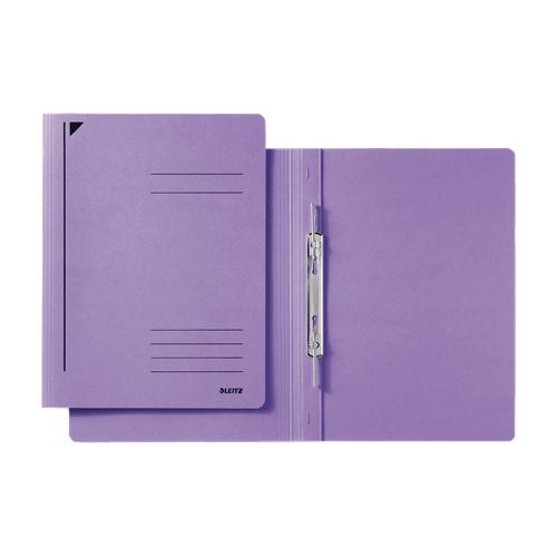 LEITZ Spiralhefter 3040 Karton violett DIN A4