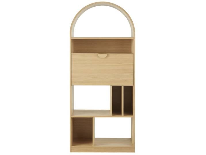 Bureau étagère 1 trappe avec niches