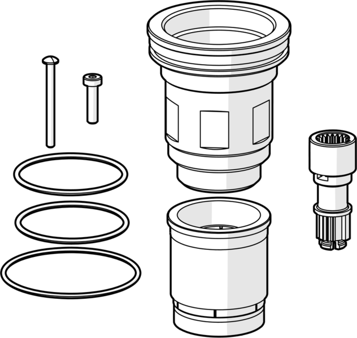 Hansa Verlängerungssatz 59913190 30mm, für Umstellung