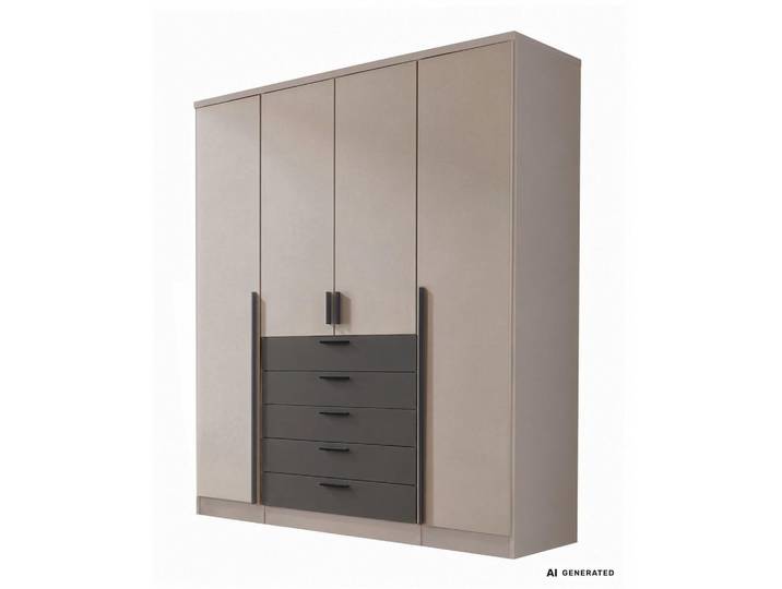 Kleiderschrank Arnis mit Schubladen B: 181cm