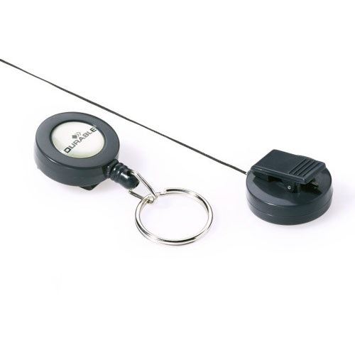 DURABLE Ausweishalter anthrazit 10 St.