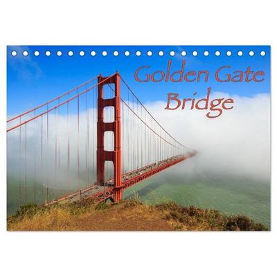 Golden Gate Bridge (Tischkalender 2027 DIN A5 quer), CALVENDO Monatskalender