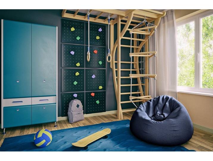 Sitzsack Celina - Blau - Luxusbetten24