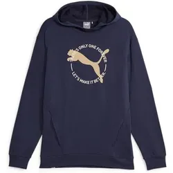 PUMA Herren Kapuzensweat BETTER SPORTSWEAR Hoodie T, Größe M in Blau Blau