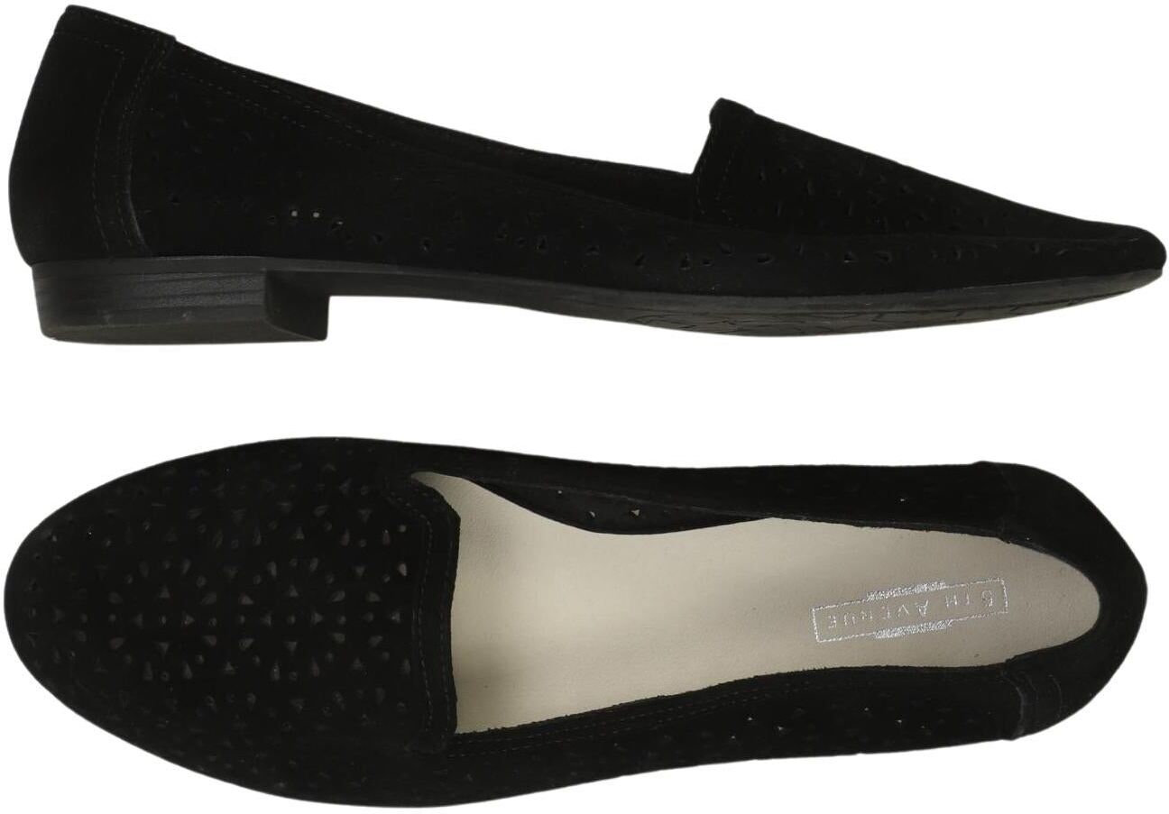 5th Avenue Damen Ballerina, Schwarz, Gr. EU 40, Leder - Second Hand