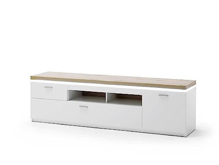MCA Lowboard Despina (BHT 195x57x44 cm) BHT 195x57x44 cm weiß TV-Lowboard