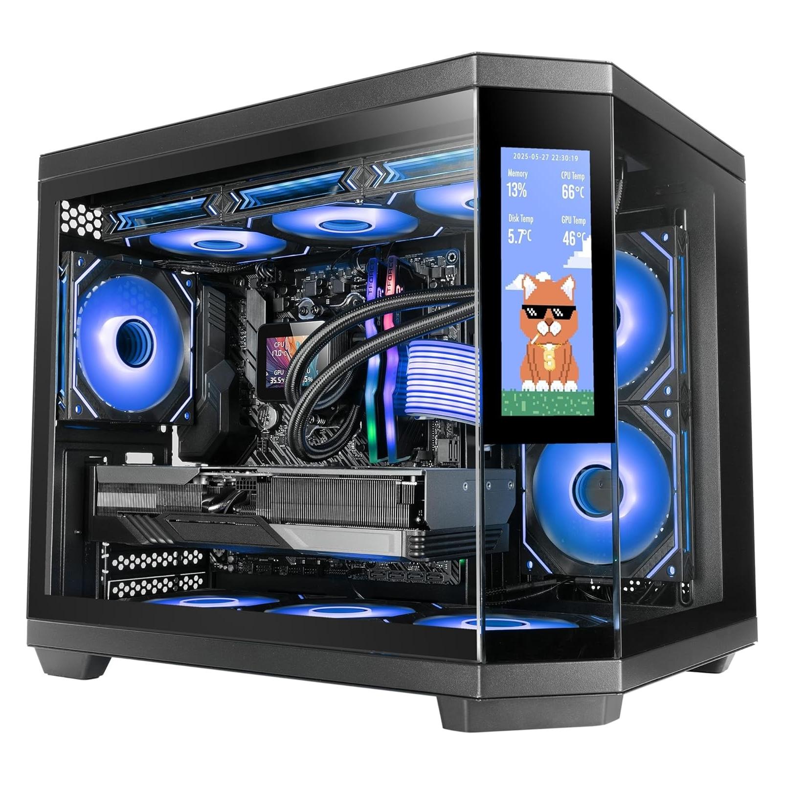 Mars Gaming MC-3TCORELCDM (mATX, Mini-ITX) (MC3TCORELCDM)