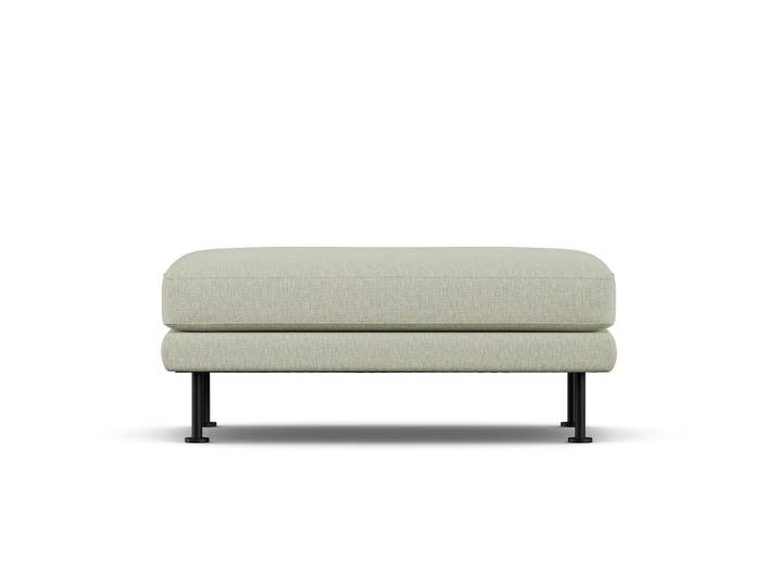 1898 Repose-pieds Bredhult Luiza Beige 3981-acier noir