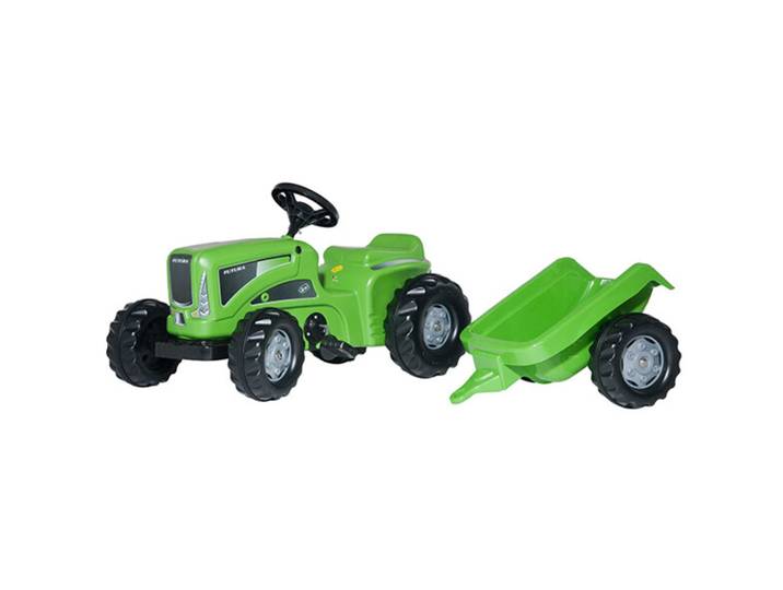 RollyKiddy Futura mit Anhänger Rolly Toys Grün Kunststoff