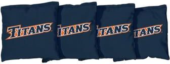 Skip's Garage Cal State Fullerton Titans Blue Cornhole Bags