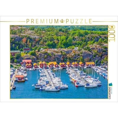 CALVENDO Puzzle Schöner Hafen in Grebbestad | 1000 Teile Lege-Größe 64x48cm Foto-Puzzle für glückliche Stunden, Sonstige von , Calvendo Puzzle