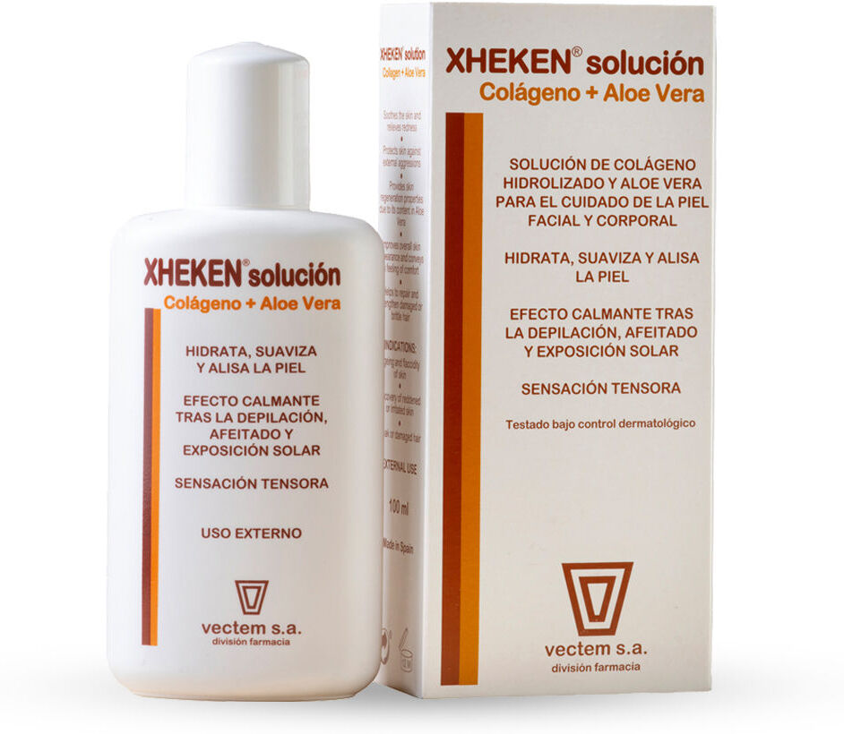 Xheken solución colágeno + aloe vera 100 ml