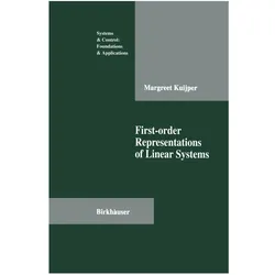 First-order Representations of Linear Systems, Fachbücher von Margreet Kuijper
