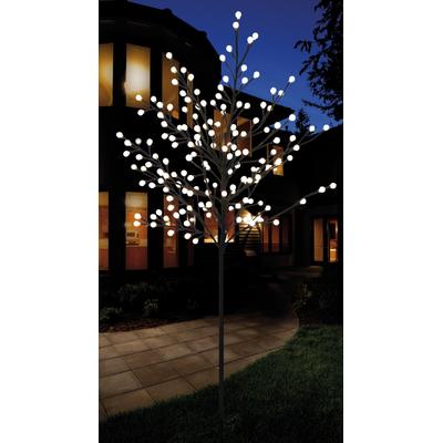 LED Baum BONETTI, schwarz, H:120cm, Leuchten, LED Baum, Weihnachtsdeko
