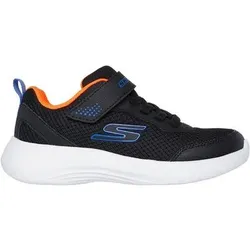 SKECHERS Kinder Lifestyle-Sch. nieder Ki LIGHTWEIGHT GORE & STRAP SNEAKER, Größe 28 in Schwarz Schwarz