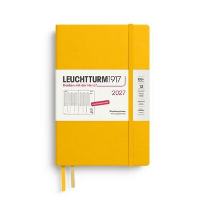 Wochenplaner Paperback (B6+) 2027, Sunflower, Deutsch