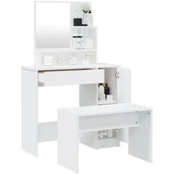 vidaXL, Schminktisch, Dorlonus (86.50 x 35 x 136 cm)