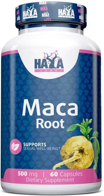 Haya Labs Maca Root 500 mg 60 Caps