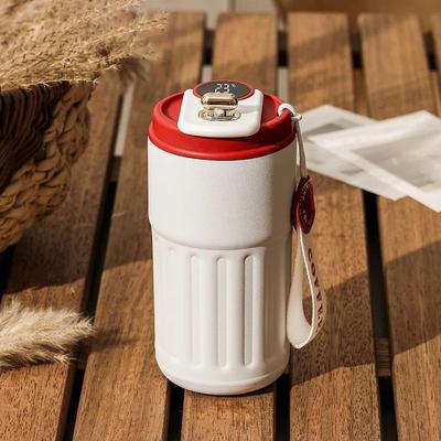 Uplift Treasures Smart Temperature Display Thermos Bottle red 450ml